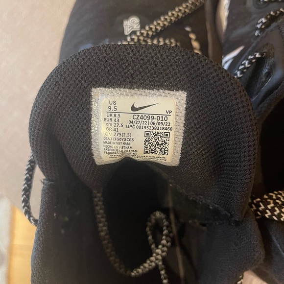 Men’s Nike Giannis Immortality EP Black Volt basketball sneakers, Size 9.5 - Picture 7 of 7